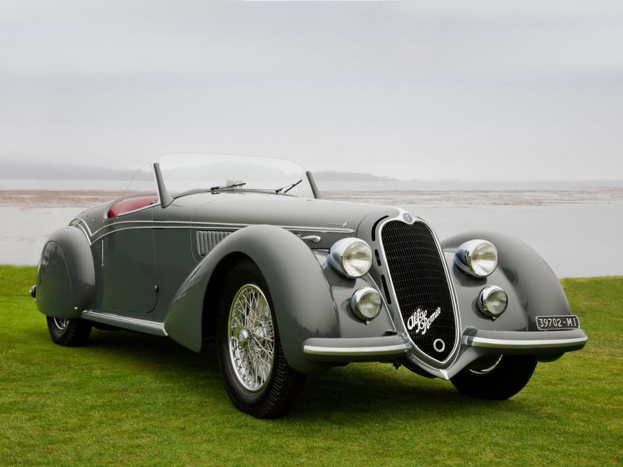  Alfa Romeo 8C 2900B Touring Cabriolet 1937 года  (фото 1 из 4)